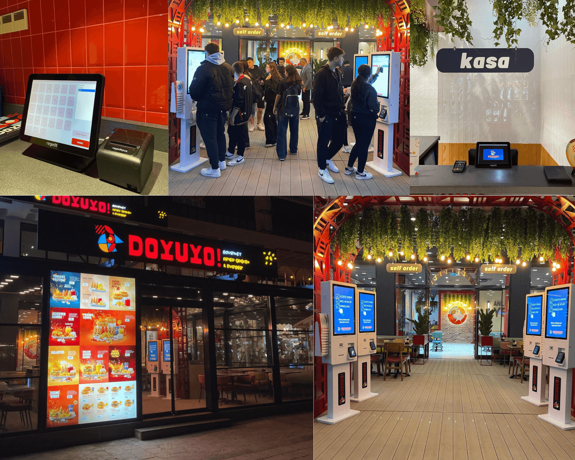Doyuyo Adana Turgut Özal Bulvarı Kiosk ve Pos Sistem Projesi